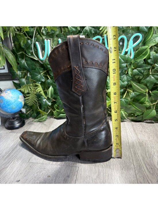 Cuadra Mens Genuine Leather Western Cowboy Boots Brown Size 10 Distressed  Boho main image 15